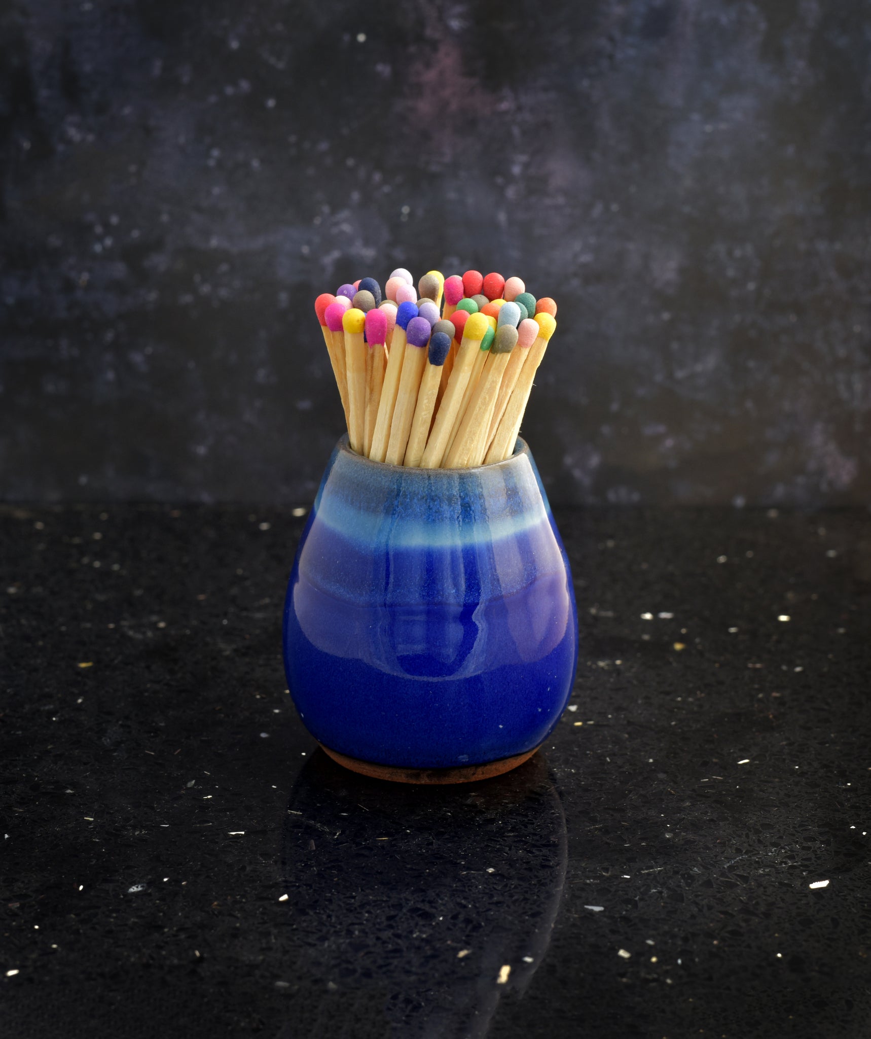 Match Pot - Deep Sea Blue