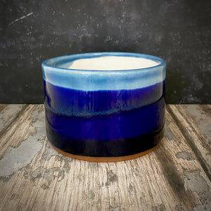 Straight Sided Snack Bowl - Deep Sea Blue