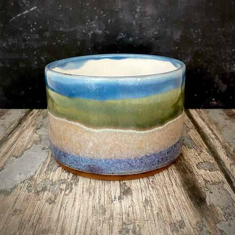 Straight Sided Snack Bowl - Summer Tide