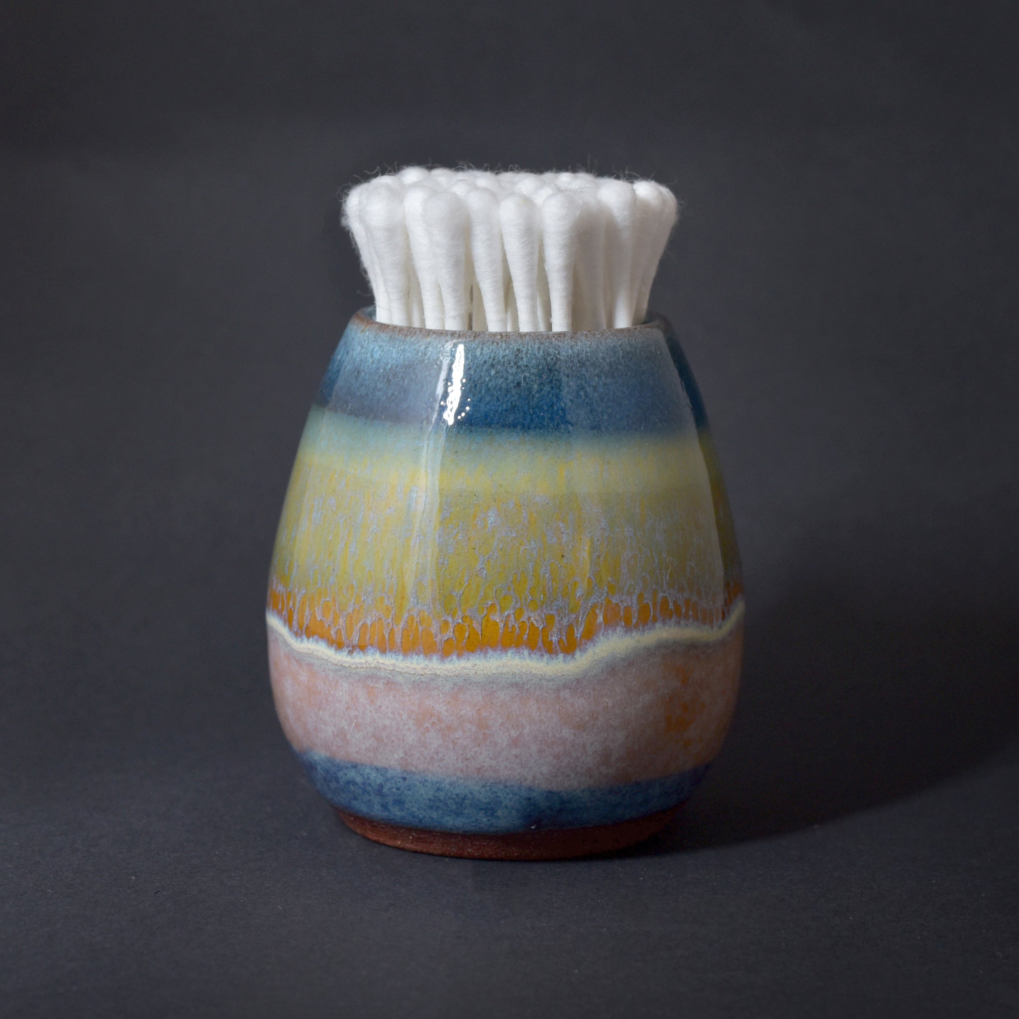 Cotton Bud Pot - Summer Tide