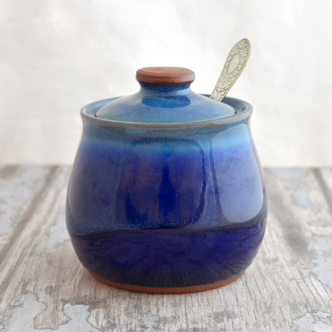 Sugar Pot - Deep Sea Blue