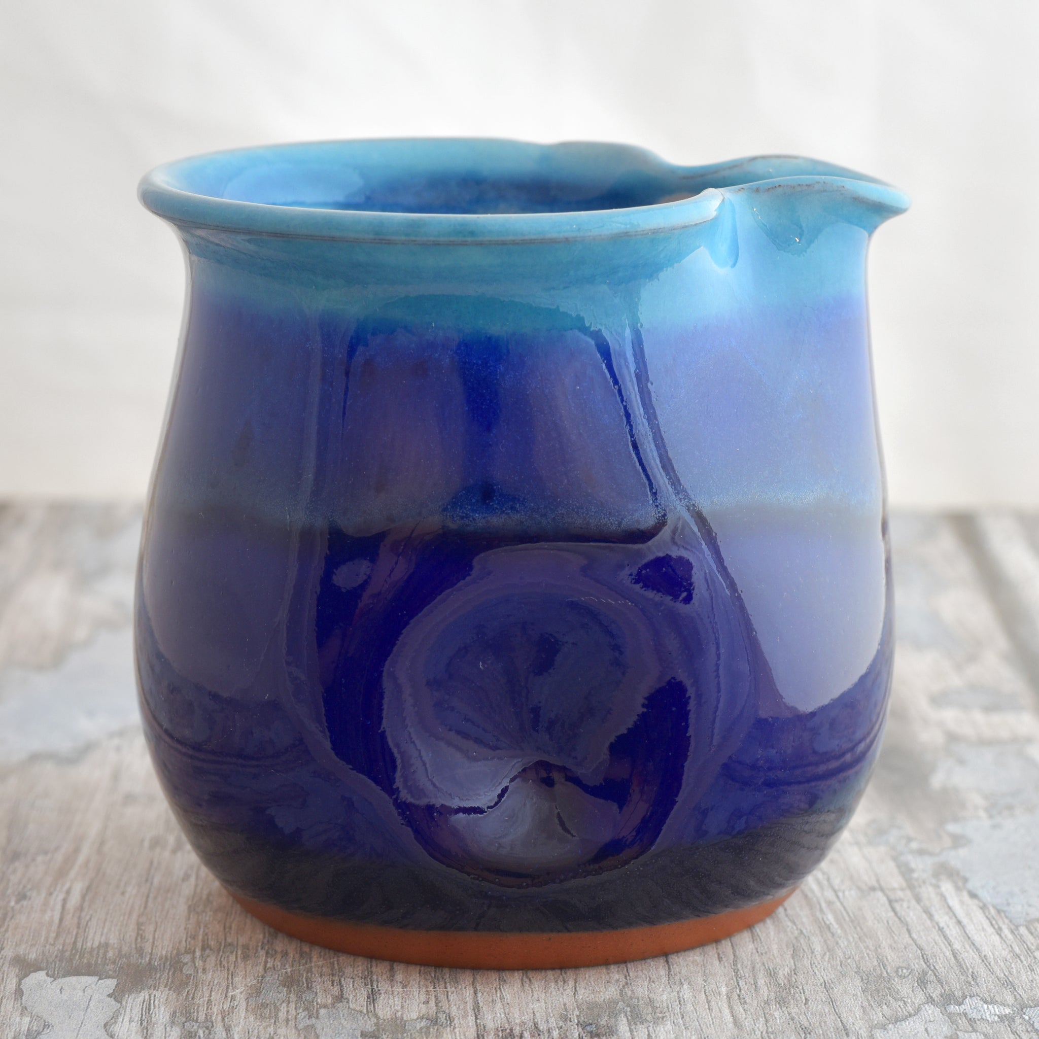 The Stewart whisky water jug - Deep Sea Blue