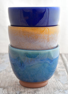 The Nibbles Bowl Set (set of 3) - Blue, Yellow, Purple