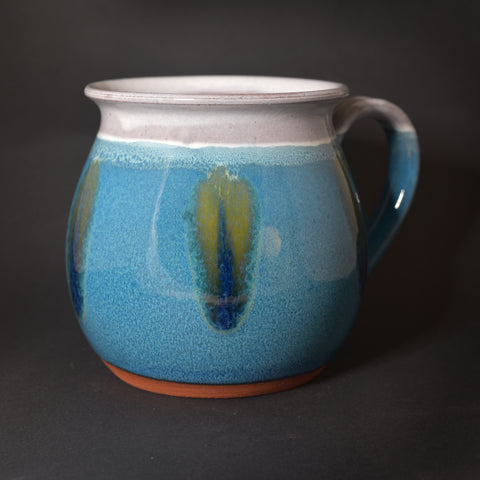 Large Mug - Peacock Feather