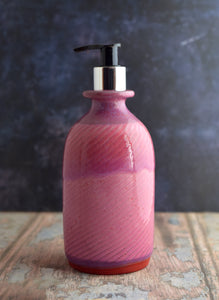 *SPECIAL* Slight Seconds Sea Thrift Pink Harris soap dispenser (unfilled)