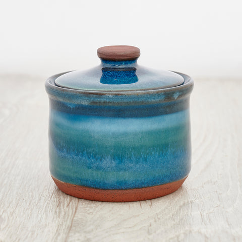 Butter Pot - Aqua Marine