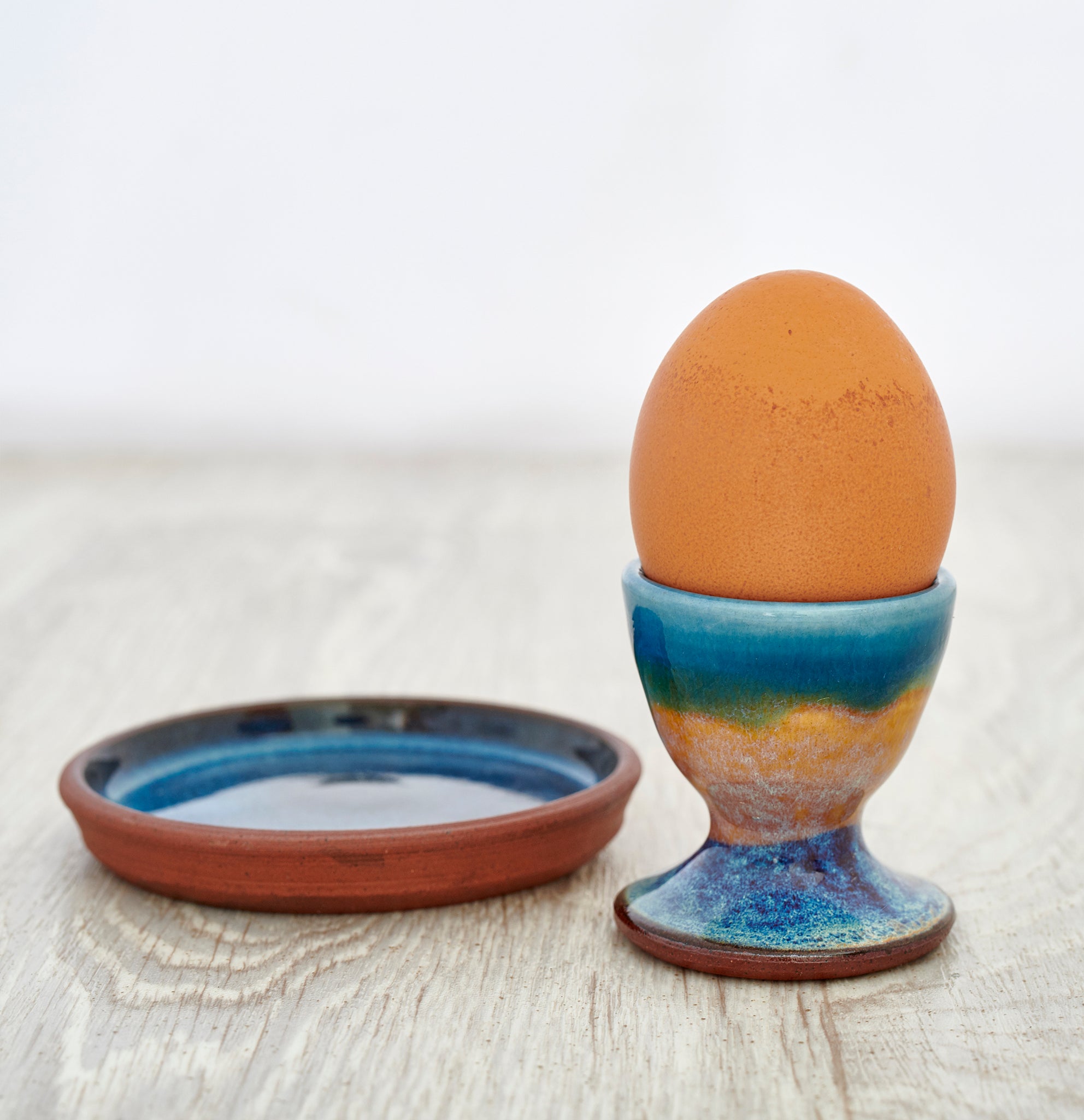The Egg Cup and Saucer - Summer Tide