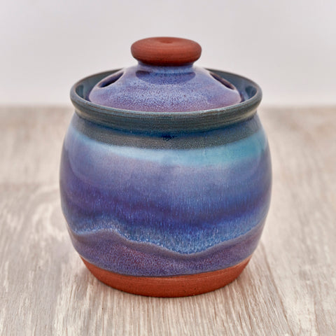 Garlic Pot - Highland Heather