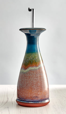 Large Olive Oil Cone Decanter - Summer Tide