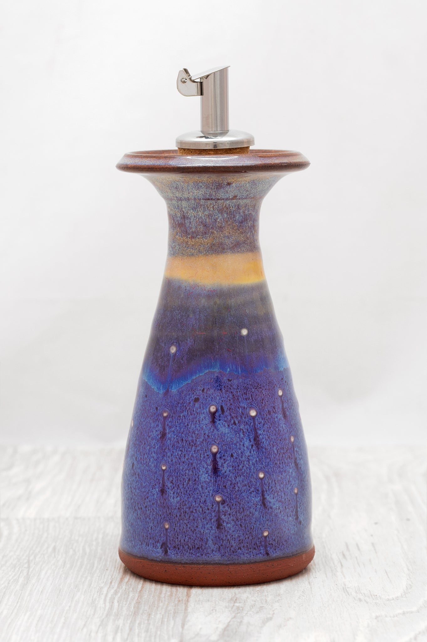 Medium Olive Oil Cone Decanter - Sea Urchin