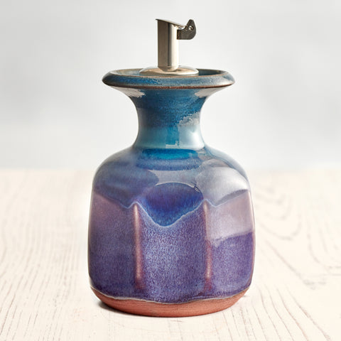 Small Olive Oil Decanter - Highland Heather