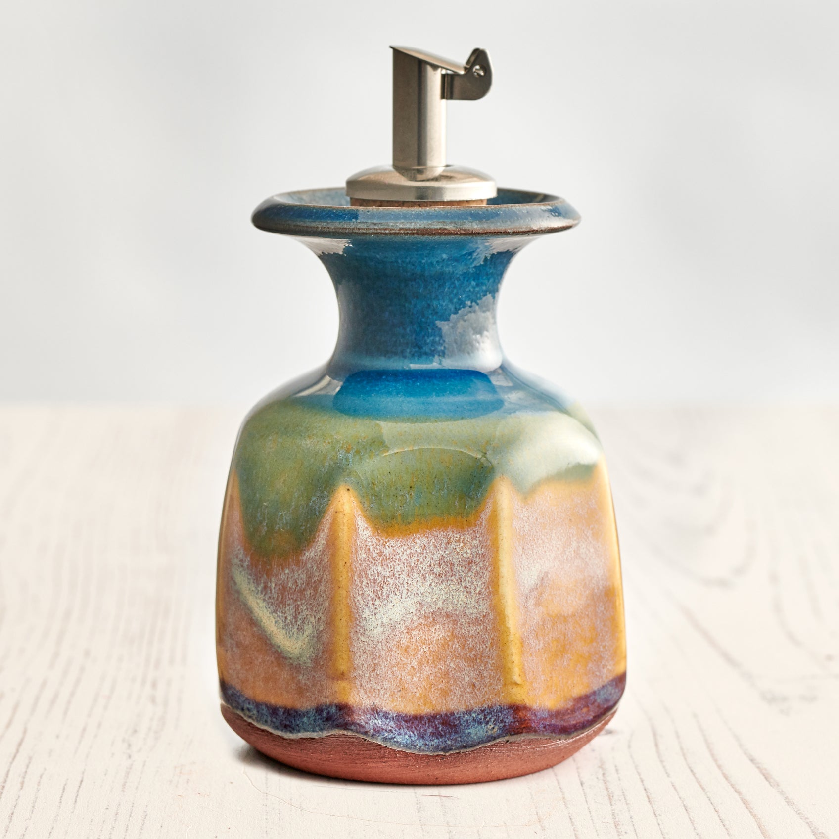 Small Olive Oil Decanter - Summer Tide