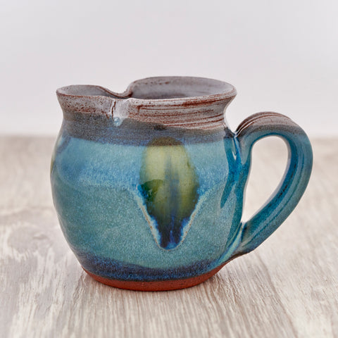 Mini Jug - Peacock Feather