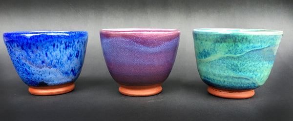 The Nibbles Bowl Set (set of 3) - Green, Purple, Blue