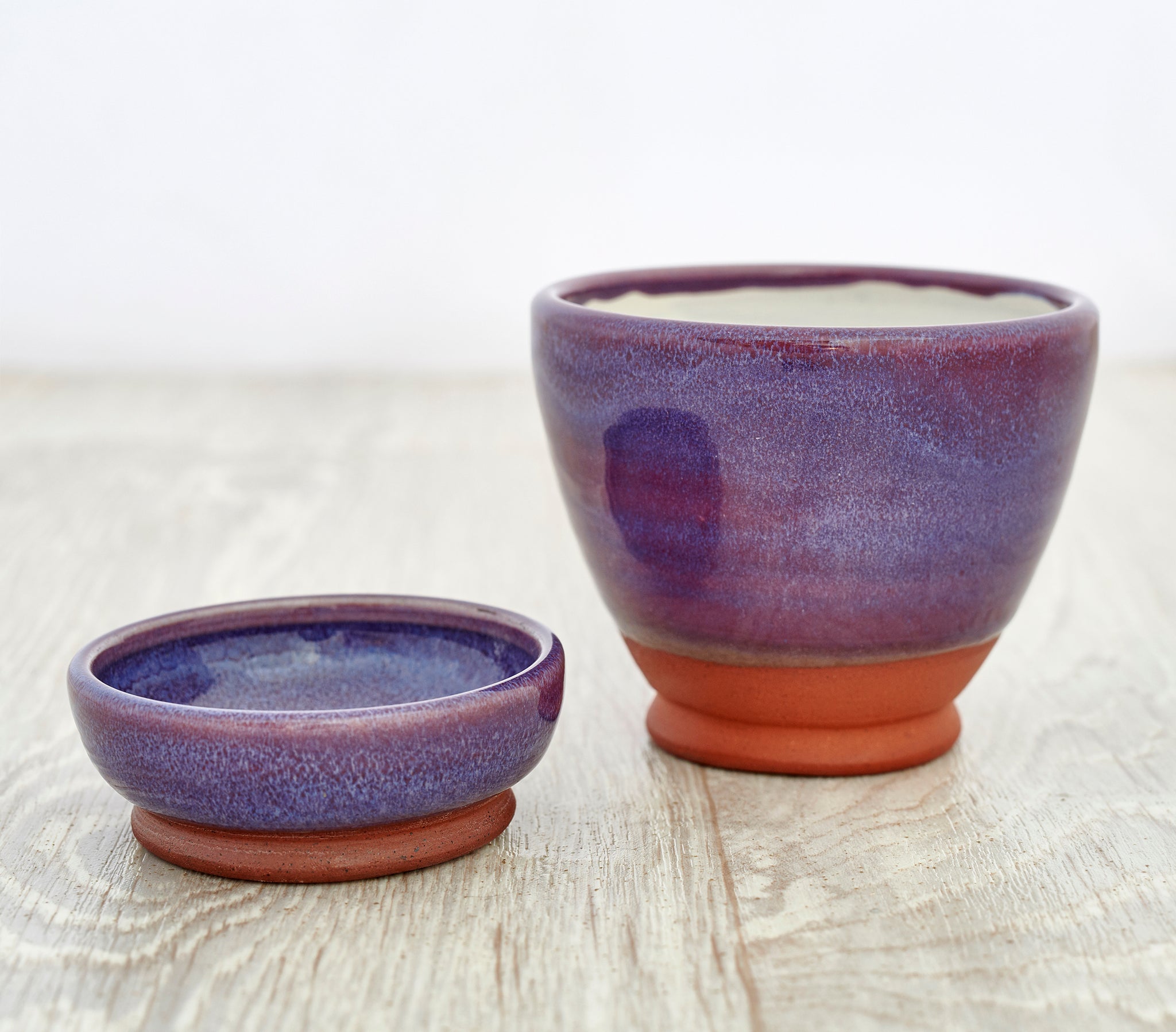 Olive & Stone Bowl in Purple  (Boxed)