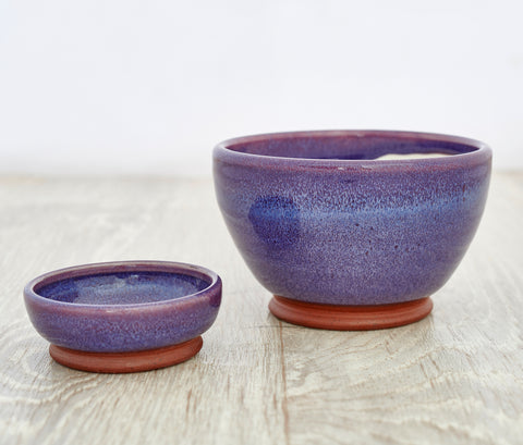 Olive & Stones Bowl in Purple